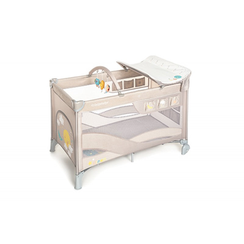 Extra long travel top cot