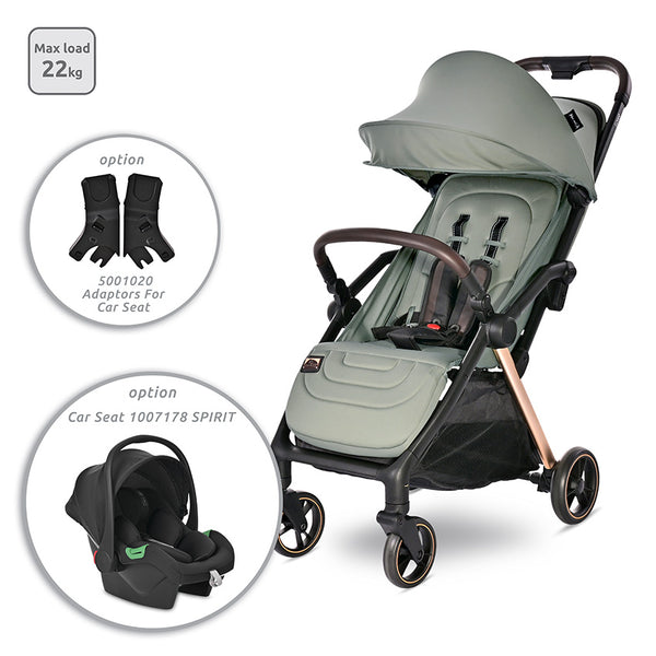 Lorelli travel system BUNDLE DEAL- Loret Automatic Closing Stroller and car seat- FREE RAIN COVER