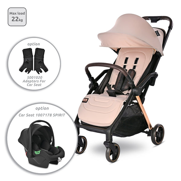 Lorelli travel system BUNDLE DEAL- Loret Automatic Closing Stroller and car seat- FREE RAIN COVER