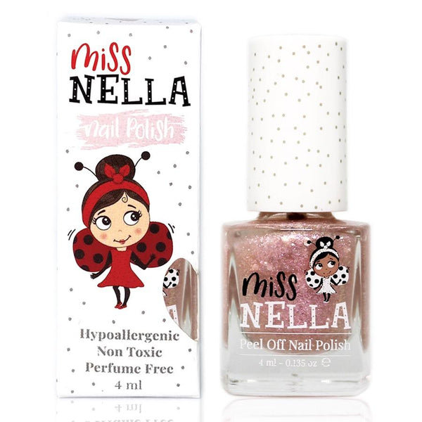 Miss Nella Peel Off Nail Polish, Abracadabra Glitter