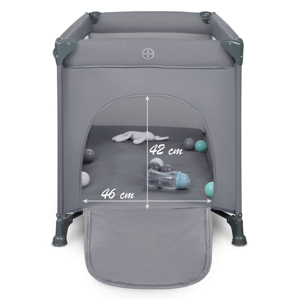 Kidwell Blissy Basic Travel Cot / Playpen, Grey