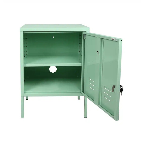 Larisa & Pumpkin Retro Locker Single Door Cabinet, Mint