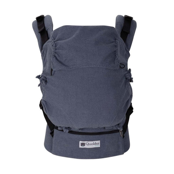 Quokkababy E-Carrier Baby Carrier Backpack - Denim Blue