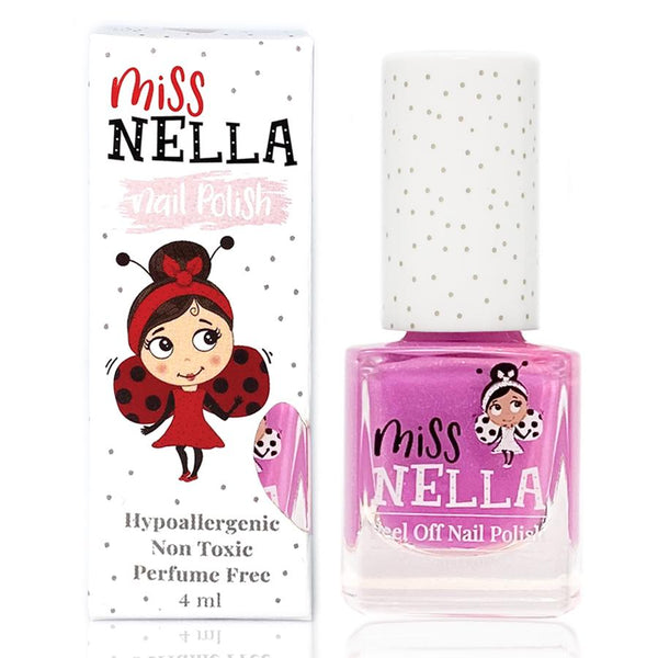 Miss Nella Peel Off Nail Polish, Blueberry Smoothie