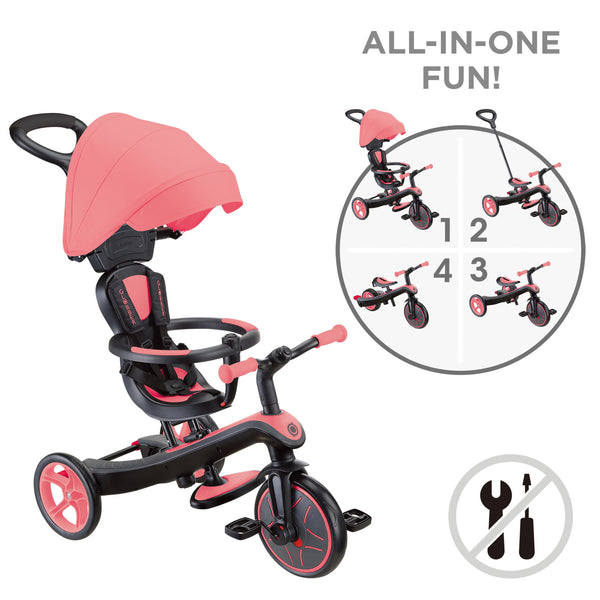 EXPLORER TRIKE 4 IN 1 - FUCHSIA PINK