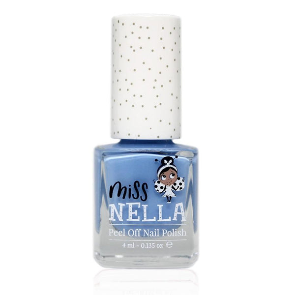 Miss Nella Peel Off Nail Polish, Blue Bell