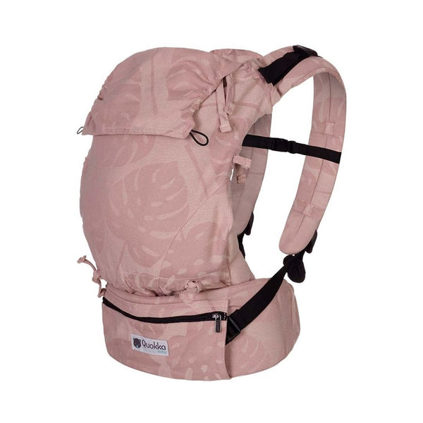 Quokkababy E-Carrier Baby Carrier Backpack - Delicious Pink