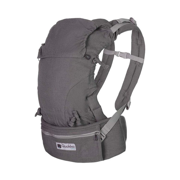 Quokkababy E-Carrier Baby Carrier Backpack - Light Grey