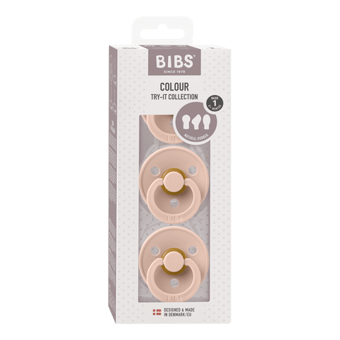 Bibs Try-It Colour 3 Pack Blush