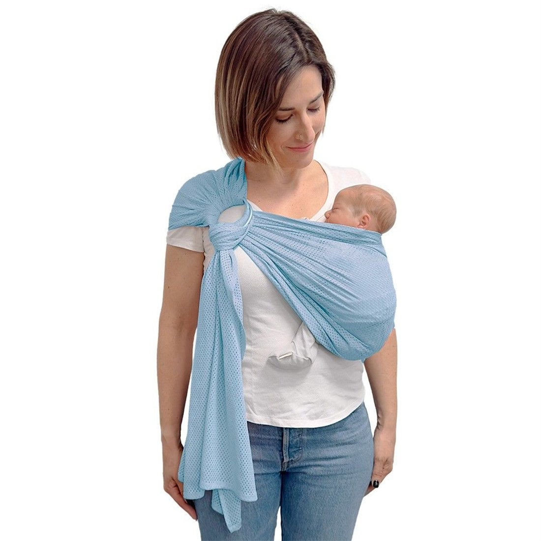 Quokkababy Baby Carrier Sling - Denim Blue