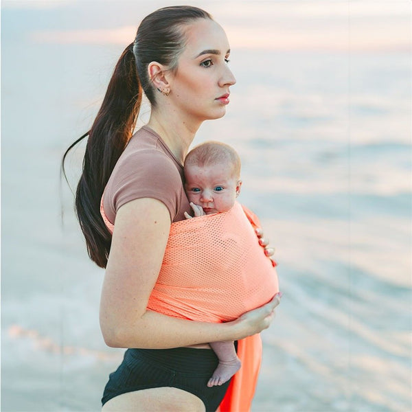 Quokkababy Baby Carrier Sling - Peach