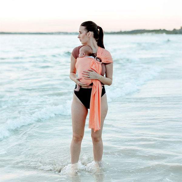 Quokkababy Baby Carrier Sling - Peach