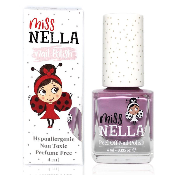 Miss Nella Peel Off Nail Polish, Bubble Gum