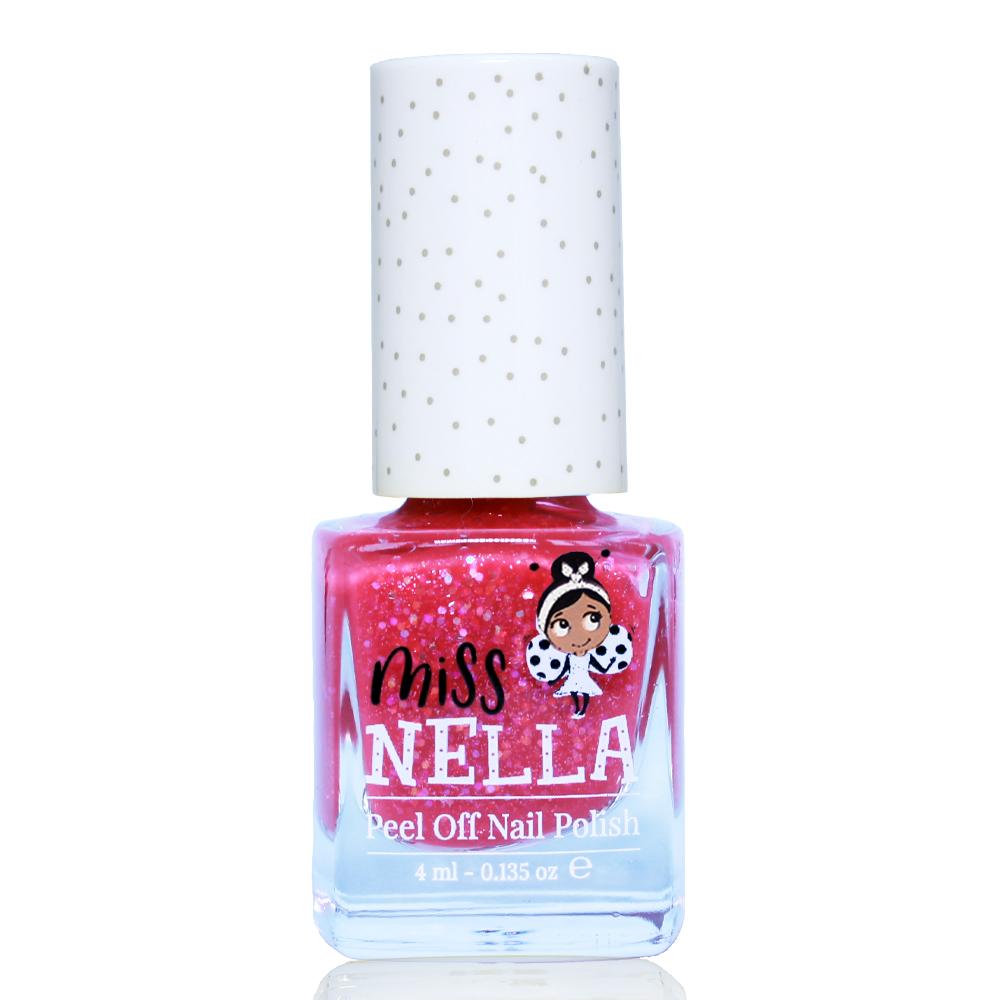 Miss Nella Peel Off Nail Polish, Sugar Hugs Glitter