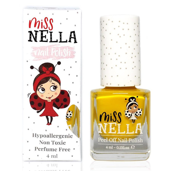 Miss Nella Peel Off Nail Polish, Sun Kissed