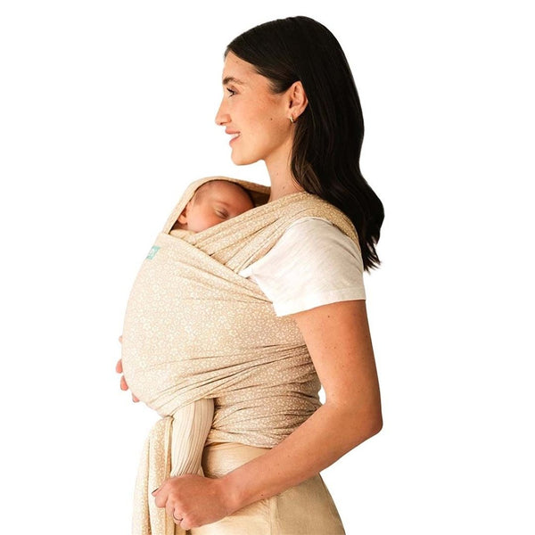 Moby Wrap Classic Stretchy Baby Carrier (Color: Coastal Blooms)