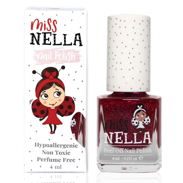 Miss Nella Peel Off Nail Polish, Jazzberry Jam