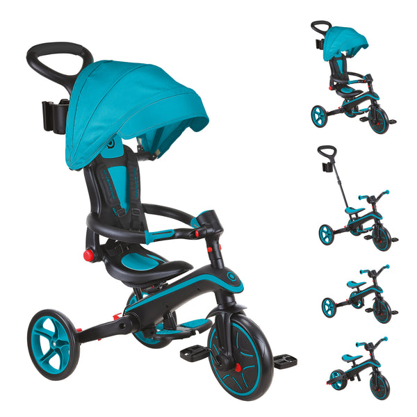 EXPLORER TRIKE FOLDABLE 4 IN 1 - TEAL