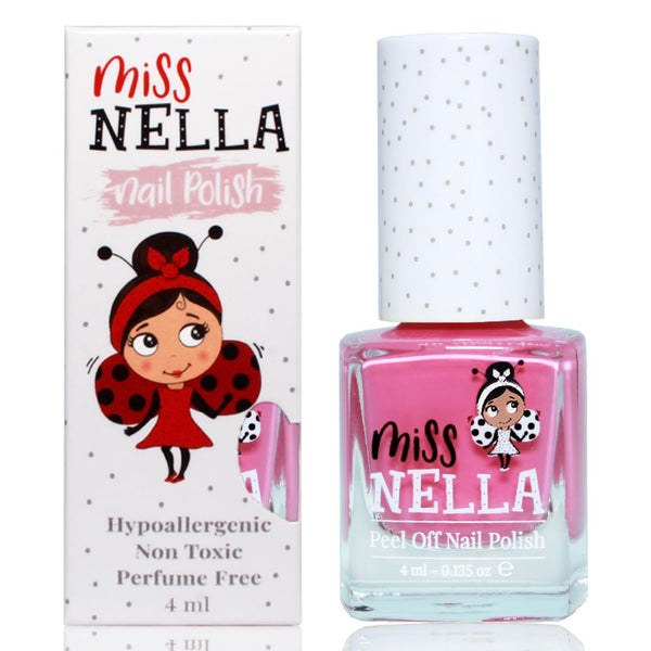 Miss Nella Peel Off Nail Polish, Pink A Boo