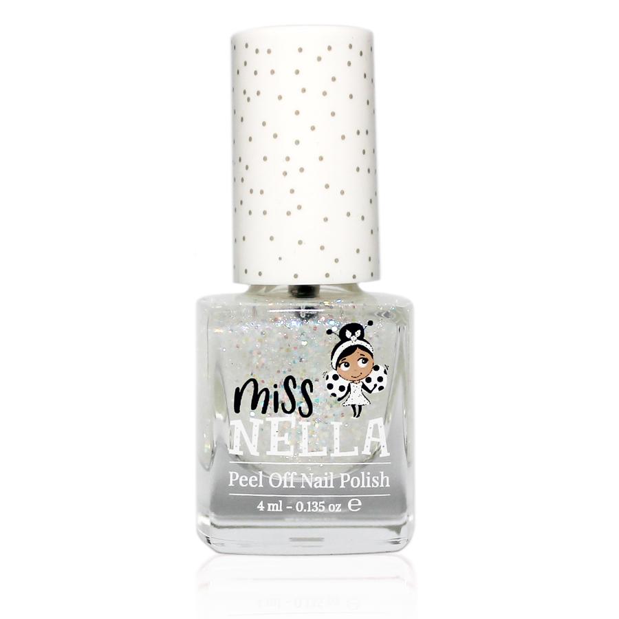 Miss Nella Peel Off Nail Polish, Confetti Clouds