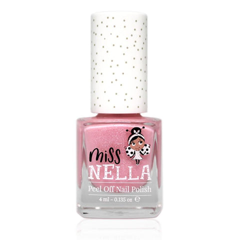 Miss Nella Peel Off Nail Polish, Cheeky Bunny Glitter