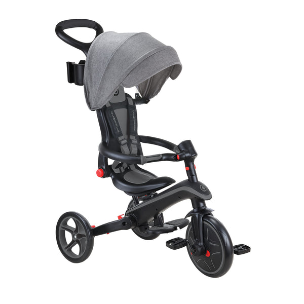 EXPLORER TRIKE FOLDABLE 4 IN 1 - BLACK GREY