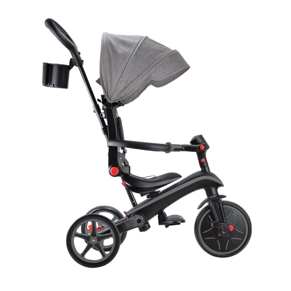 EXPLORER TRIKE FOLDABLE 4 IN 1 - BLACK GREY