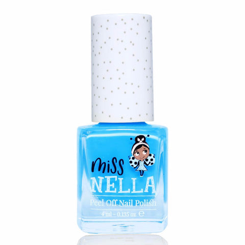 Miss Nella Peel Off Nail Polish, Mermaid Blue