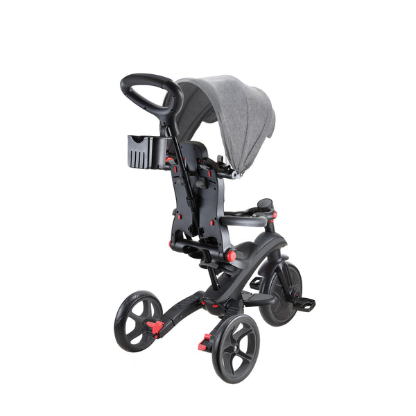 EXPLORER TRIKE FOLDABLE 4 IN 1 - BLACK GREY