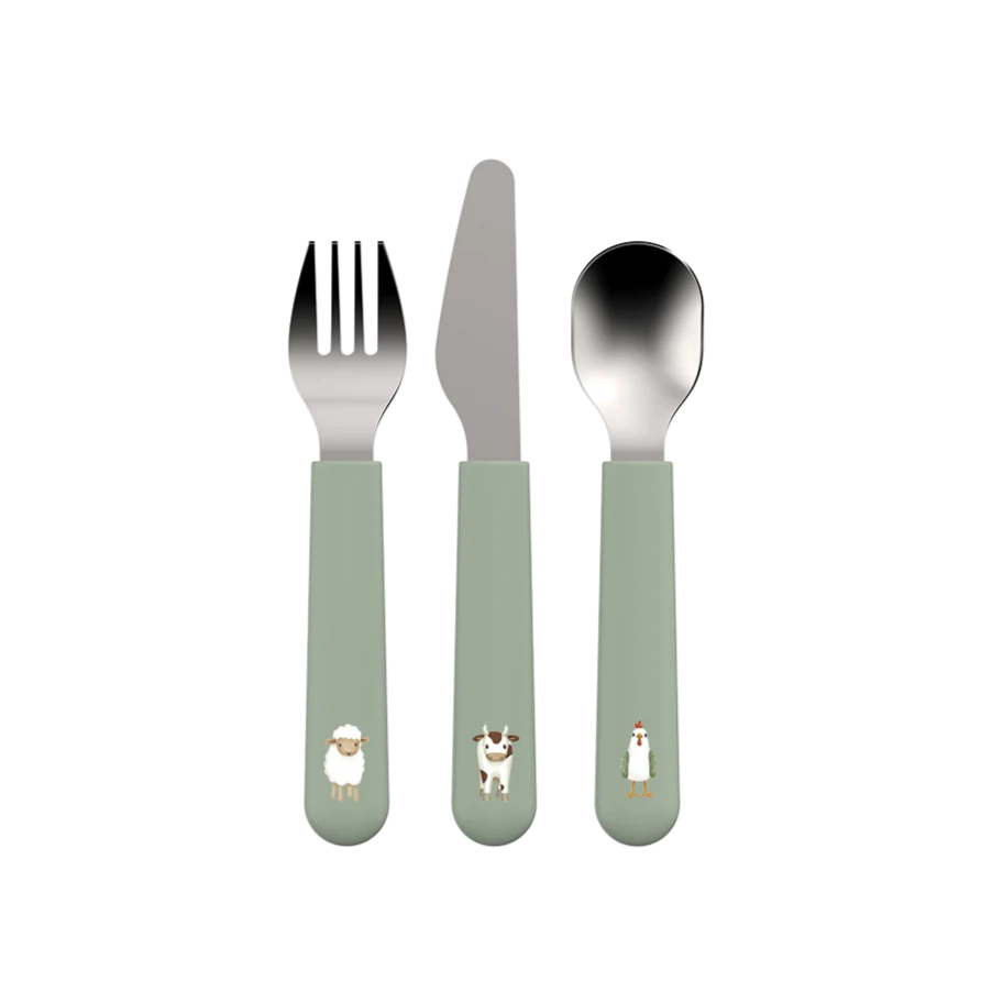 Children's cutlery set Little Farm