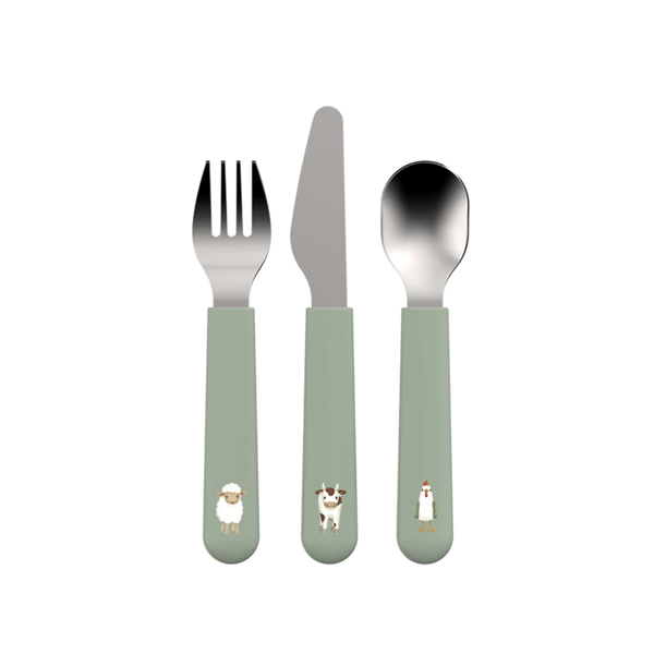 Children's cutlery set Little Farm