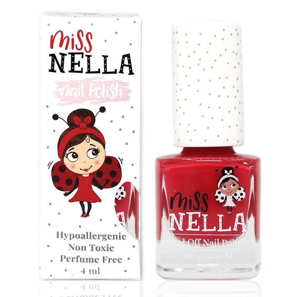 Miss Nella Peel Off Nail Polish, Cherry Macaroon