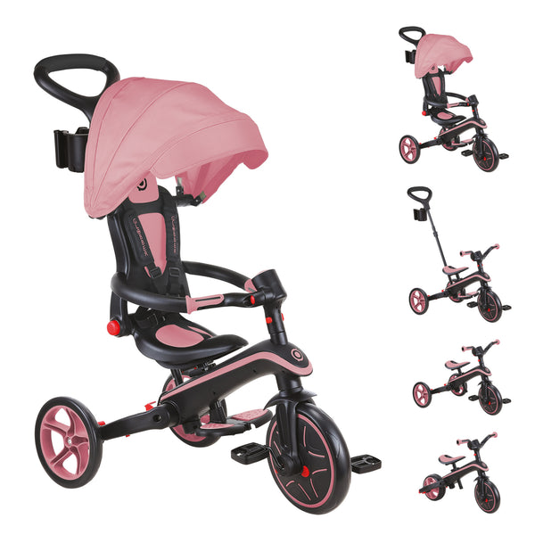 EXPLORER TRIKE FOLDABLE 4 IN 1 - PINK