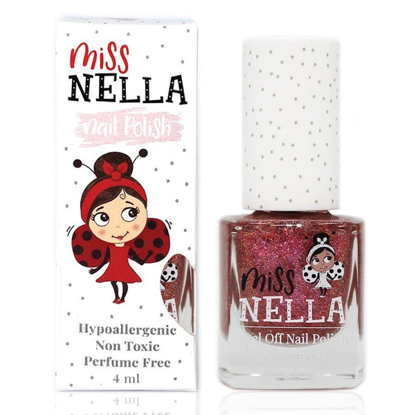 Miss Nella Peel Off Nail Polish, Shazam Glitter