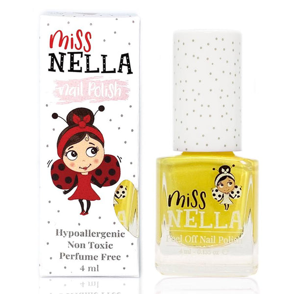 Miss Nella Peel Off Nail Polish, Banana Split