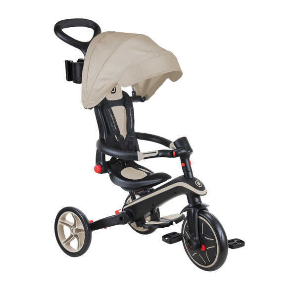 EXPLORER TRIKE FOLDABLE 4 IN 1 - TAUPE