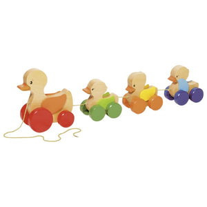 Goki Pull-Along Duck Family