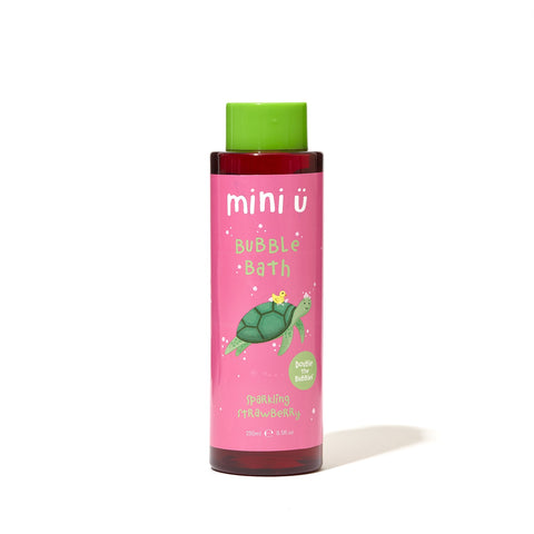 Mini-U Sparkling Strawberry Bubble Bath (250ml)