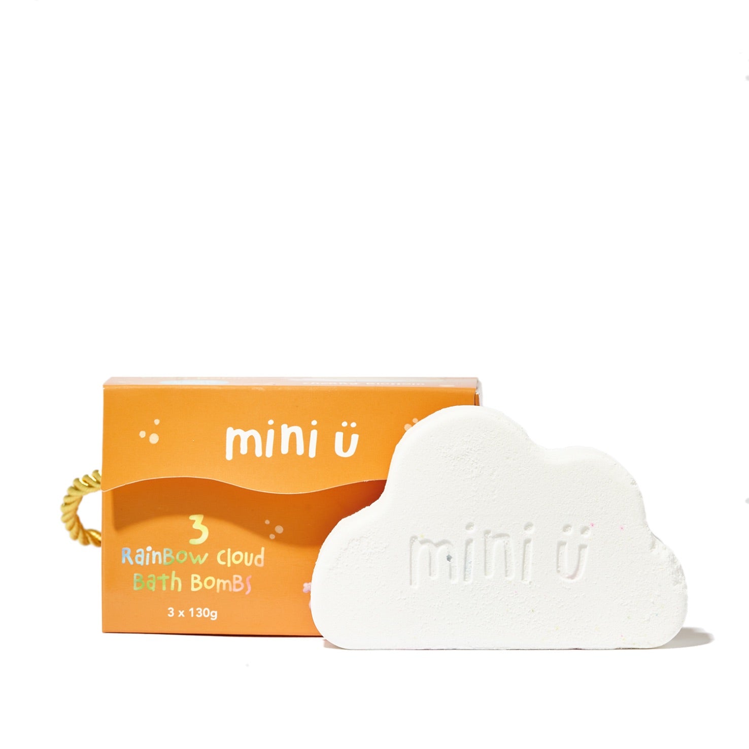 Mini-U Cloud Bath Bomb (3-pack)