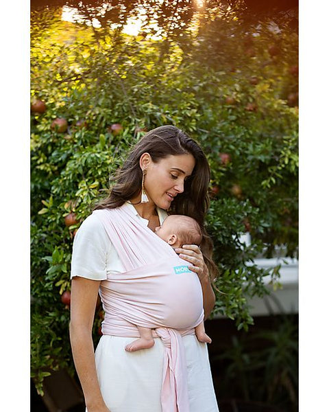 Classic Baby Carrier in Pure Cotton - Very easy to wear! - Rose Quartz