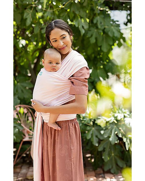 Classic Baby Carrier in Pure Cotton - Very easy to wear! - Rose Quartz