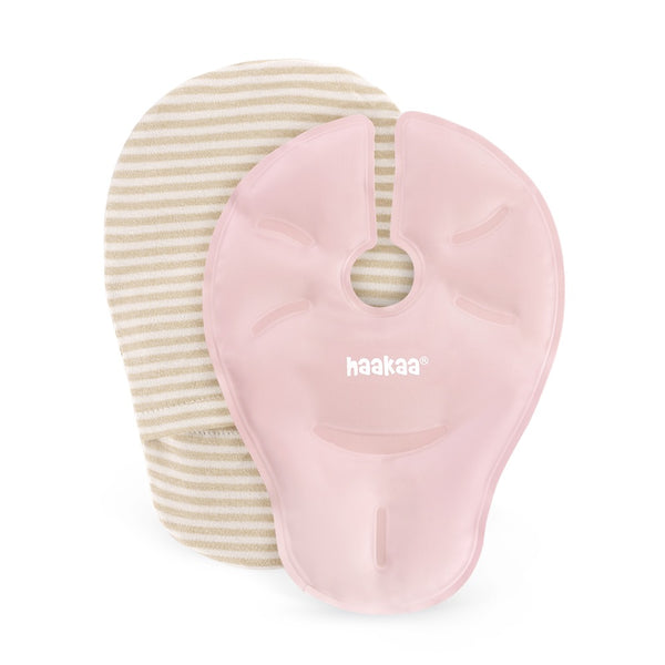 Haakaa Hot & Cold Reusable Breast Compression Pads + FREE Portable Storage Bag