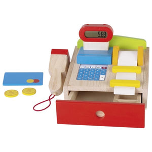 Goki Wooden Cash Register