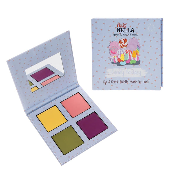 Miss Nella Eye & Cheek Palette, Candy Fantasy