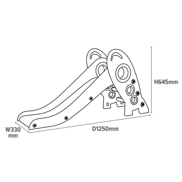 Liberty House Foldable Rocket Slide