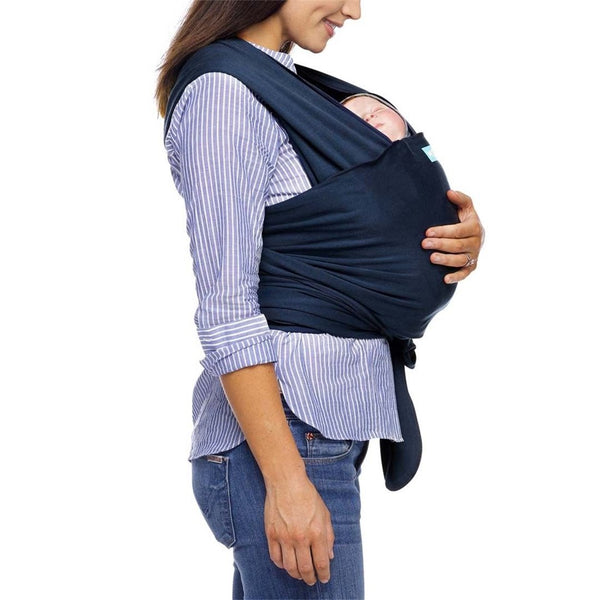 Moby Wrap Classic Stretchy Baby Carrier (Color: Midnight)