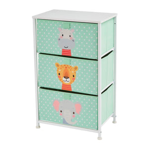 Liberty House Jungle 3 Drawer Kids’ Storage Chest