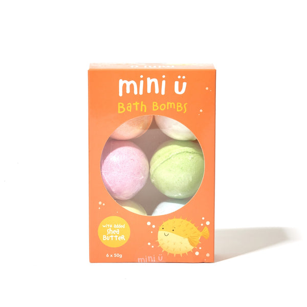 Mini-U BUNDLE: Bath Bombs with Sponge Toy Surprise (6×6-pack=36 bath bombs)