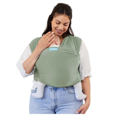 Moby Wrap Classic Stretchy Baby Carrier (Color: Pear)