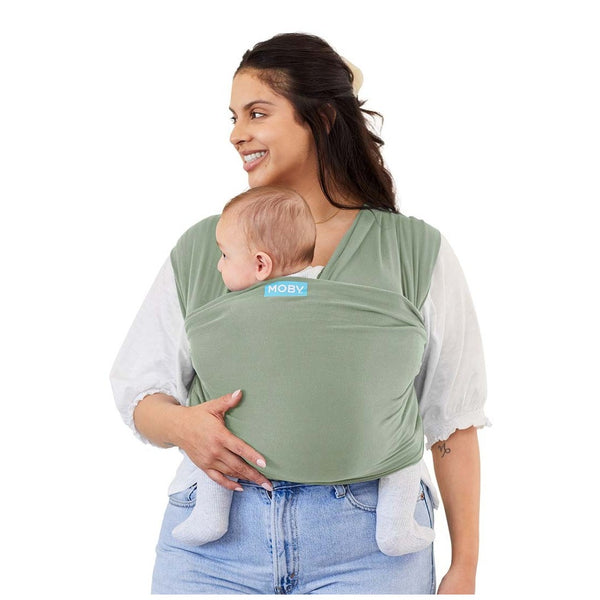 Moby Wrap Classic Stretchy Baby Carrier (Color: Pear)